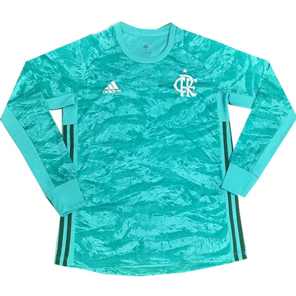 Camiseta Flamengo ML Portero 2019/20 Verde